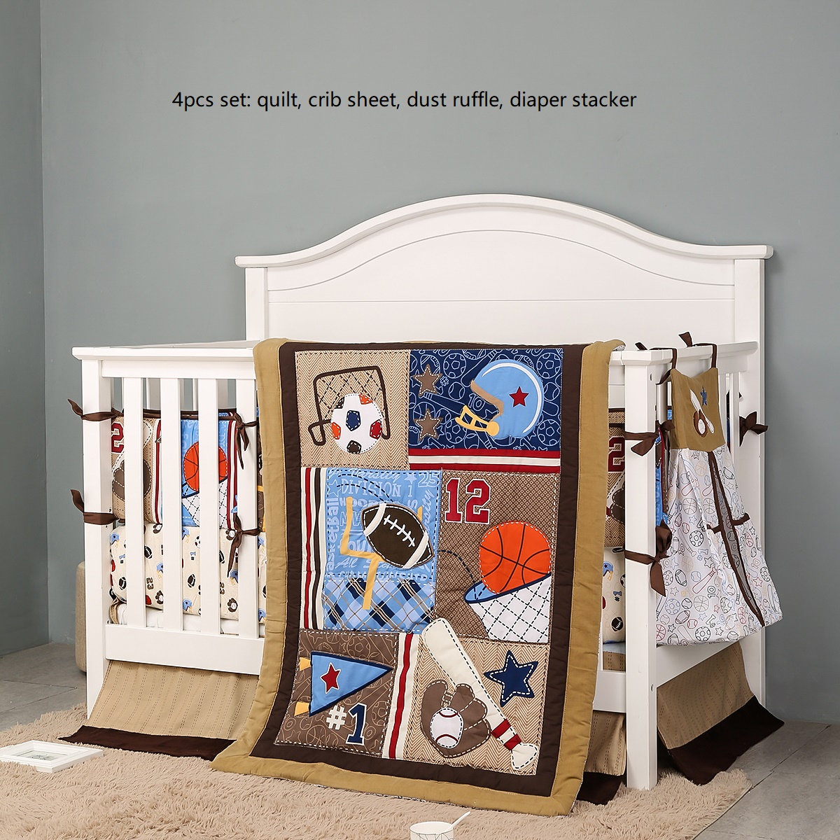 Disney Princess 4Piece Toddler Bedding Set, Adventure Rules, Pink