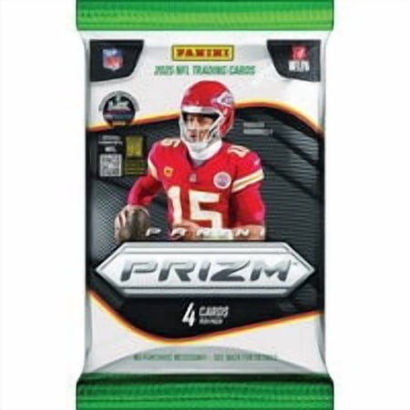 All Sports Marketing Panini 2025 Prizm Football Retail Pack - Pack of 24 Bulk Buy Multipack