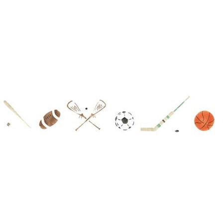 All Sports Wall Stencil SKU #874 by Designer Stencils