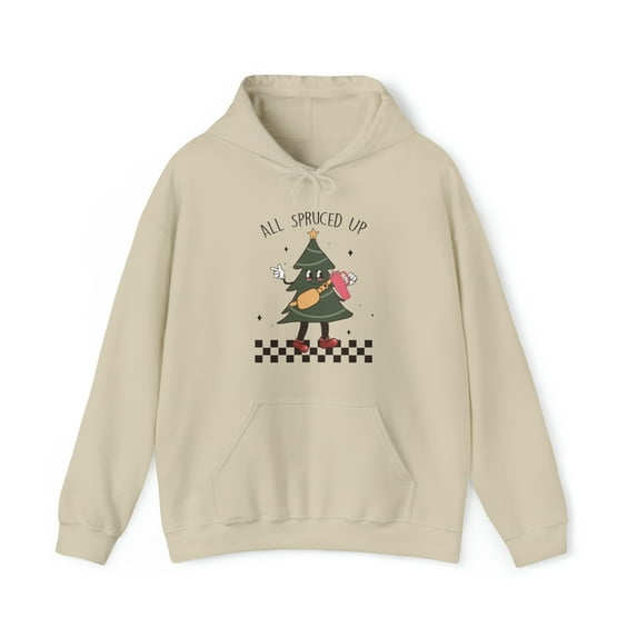 All Spruced Up Bougie Christmas Tree Hoodie