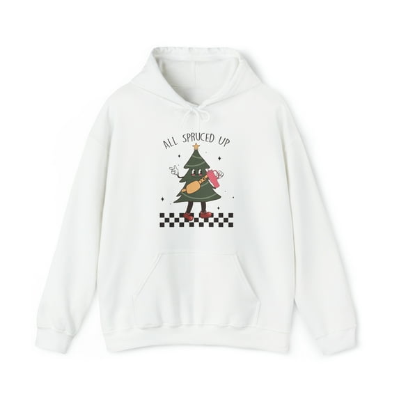 All Spruced Up Bougie Christmas Tree Hoodie