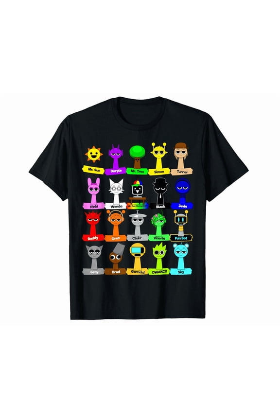 All Sprunki Toys Birthday Decoration Simon Oren Shirt Unisex S-5Xl Hot Trending Shirt, Vintage Birthday Gift