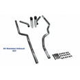 thumbnail image 2 of Dual Exhaust Kit For Chevy GMC 1500 (88-95) 2.5" - Flowmaster Super 44 Mufflers With Slash Tips 2 of 4