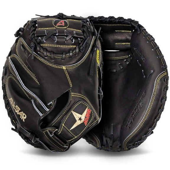 All-Star 33.5" Pro Elite Series Baseball Catchers Mitt, Right Hand Throw