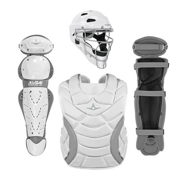 Easton The Fundamental Fastpitch Catcher's Box Set, Medium, White ...
