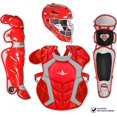 thumbnail image 1 of All Star Adult System7 Axis Pro Catchers Set Scarlet, 1 of 1