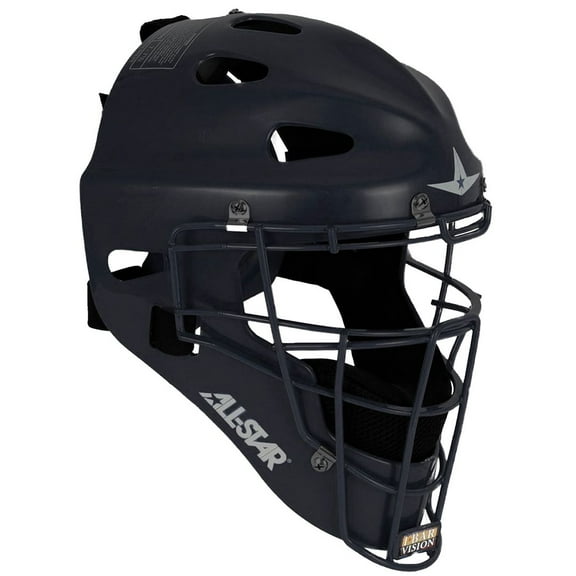 All Star Adult Players Series MVP Catchers Helmet Black Adult