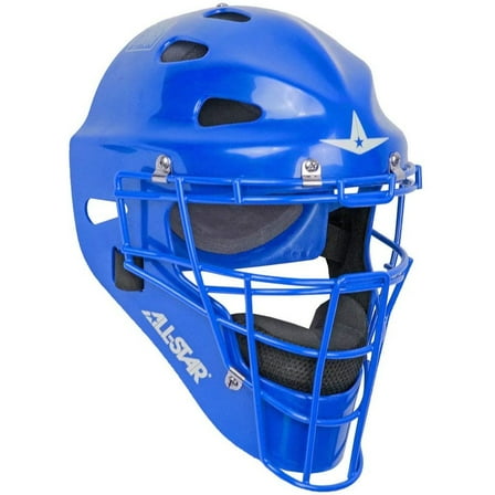 All Star Adult Player Series Catcher's Helmet Royal