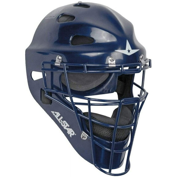 All Star Adult Player Series Catcher's Helmet Navy