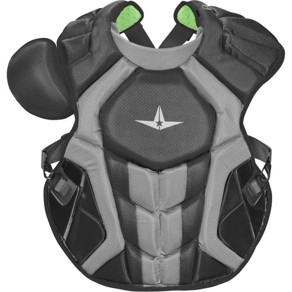 All Star Adult System7 Axis Chest Protector Black/Grey