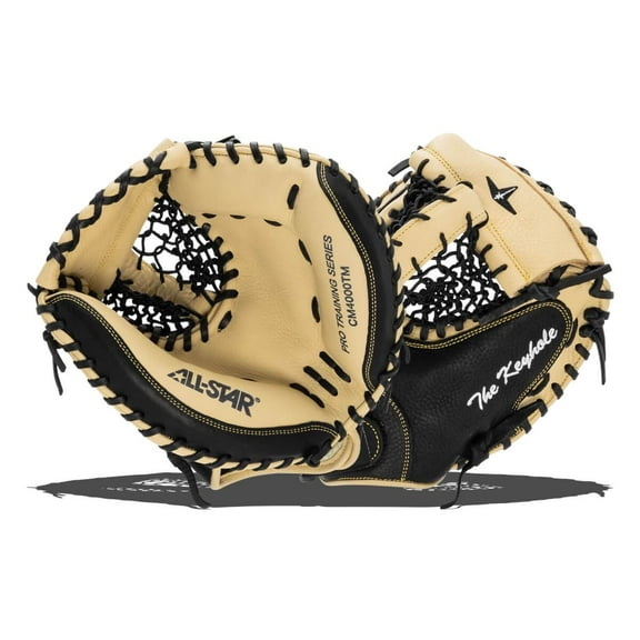 All Star Pro Series "The Keyhole" 33.5" Training Baseball Catcher's Mitt: CM4000TM Right Hand Thrower