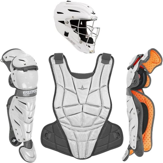 All Star Afx Fastpitch Catching Kit White | Graphite Medium