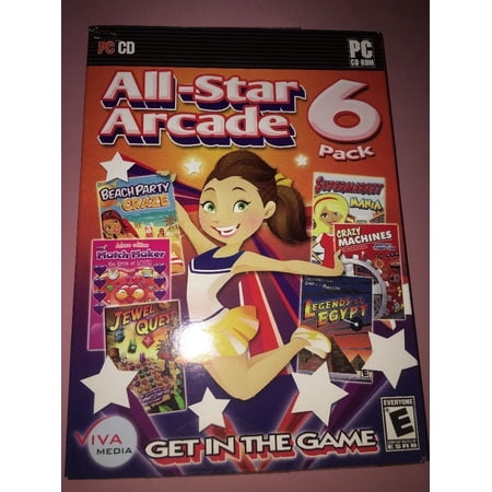 All-Star Arcade 6 Pack PC Games Windows 10 8 7 Vista XP Computer match three 3