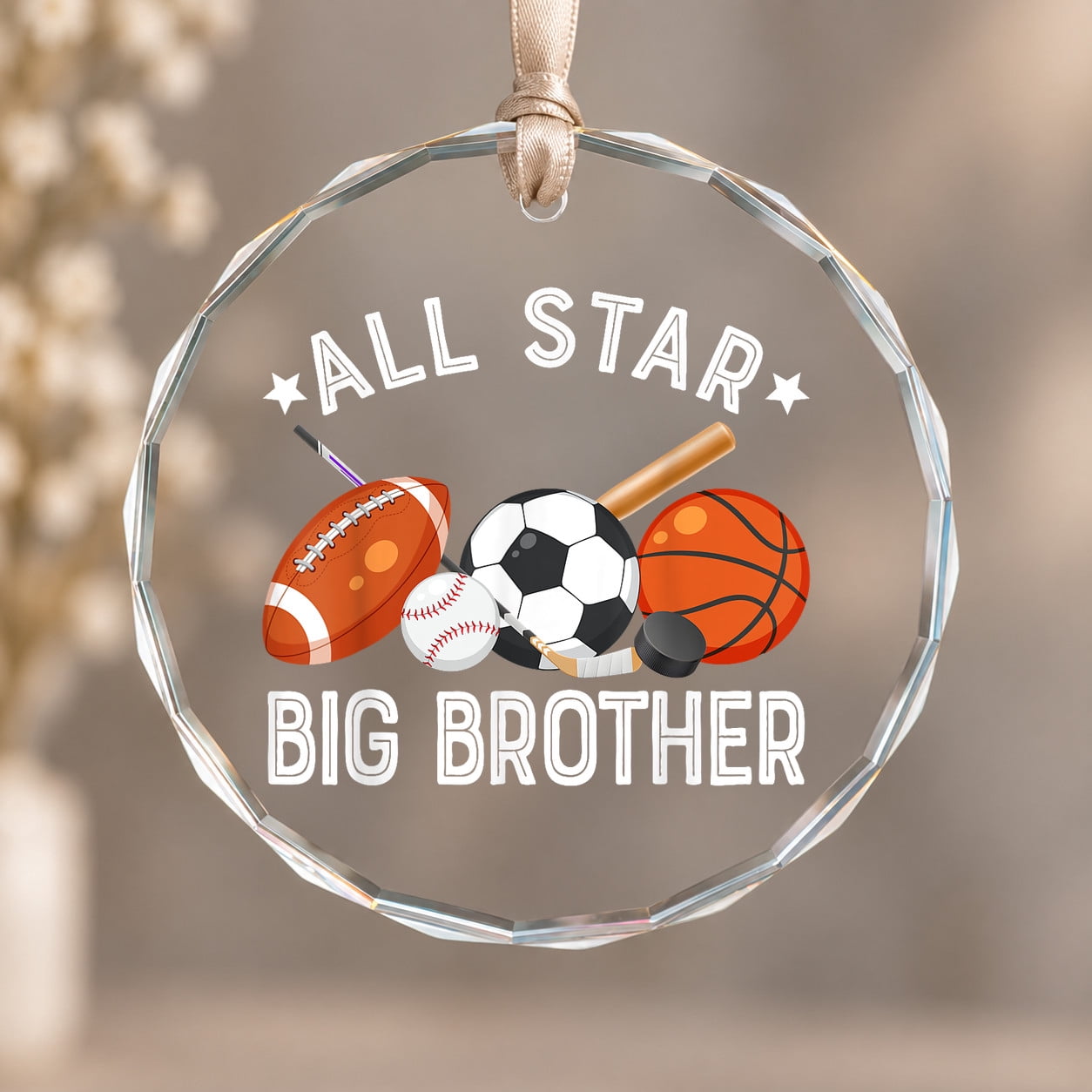 All Star Big Brother Of The Birthday Basketball Soccer Sport Theme ...