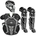 thumbnail image 1 of All Star Intermediate System7 Axis Catcher's Set Black/Grey, 1 of 6