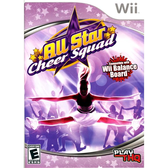 Pre-Owned All Star Cheer Squad, by THQ, Physical/Nintendo Wii, Sports Game, 4 Offline Players, Parental Controls