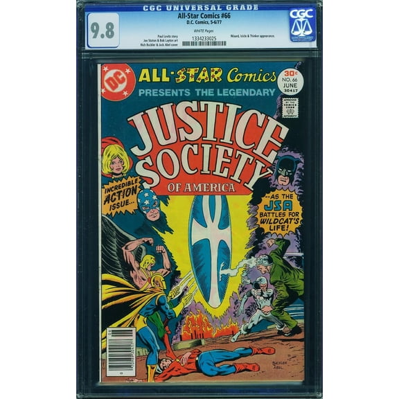 All-Star Comics #66 - CGC 9.8 Comic Book