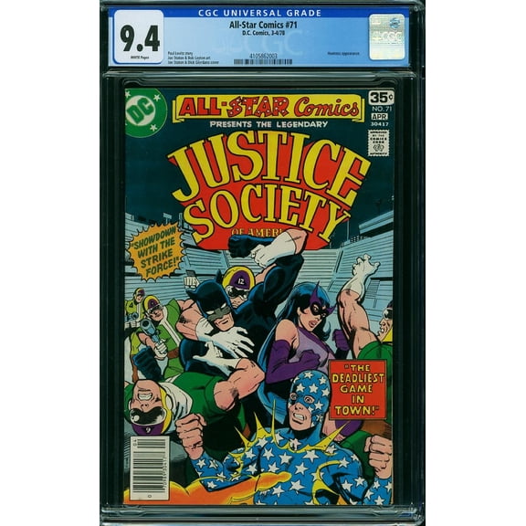 All-Star Comics #71 - CGC 9.4 Comic Book