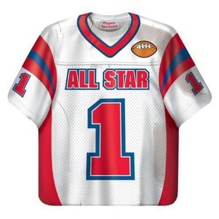 All Star Football Shaped Paper Plates (8ct)