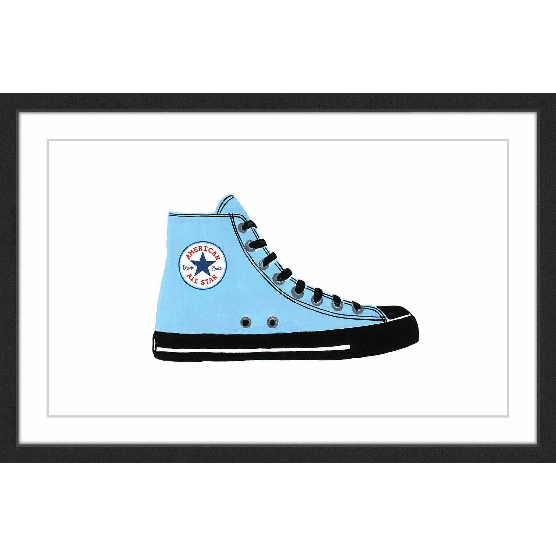 "All Star Fresh" Framed Painting Print