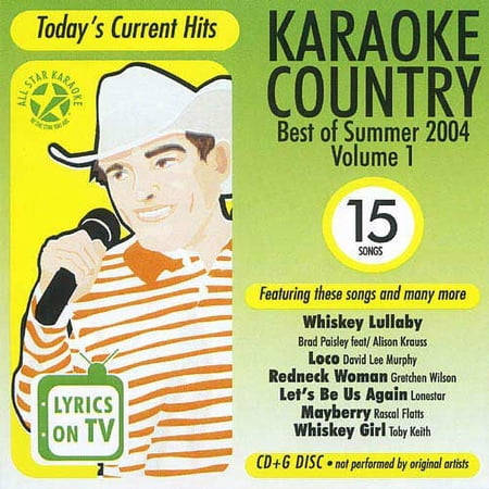 All Star Karaoke: Country Best Of Summer 2004, Vol.1