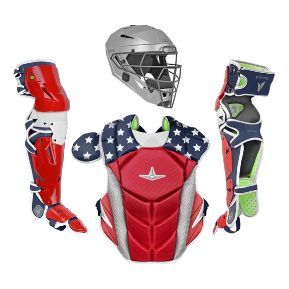 All-Star MVP-PRO™ Series Catcher's Kit / NOCSAE / LARGE ADULT