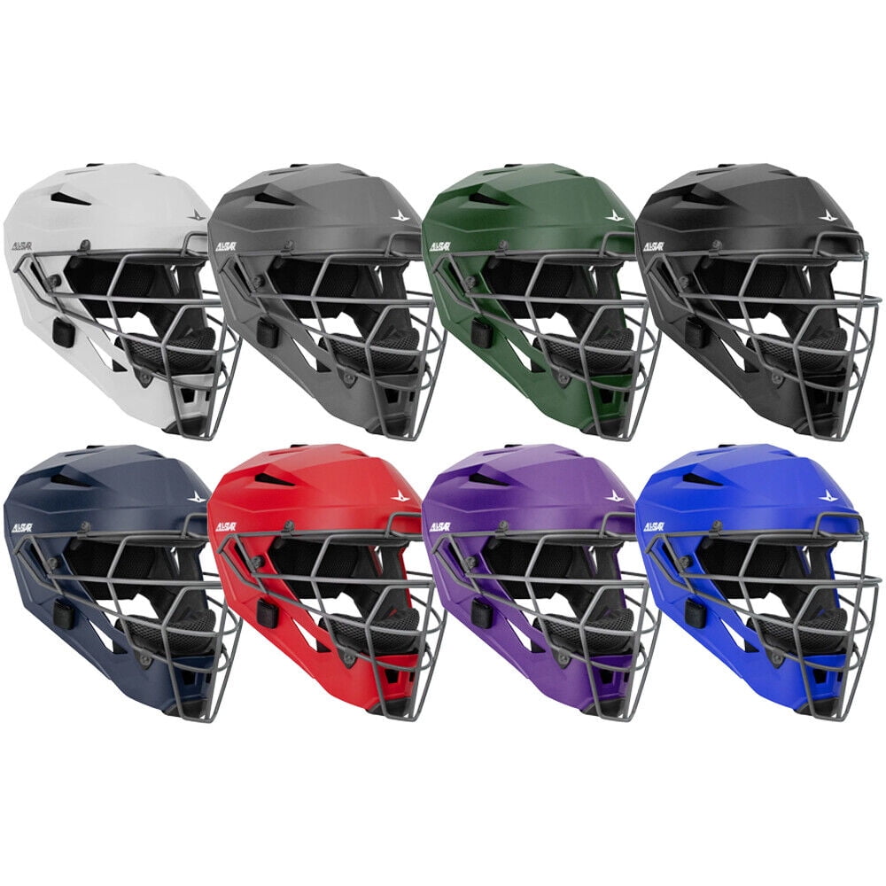 AllStar MVP Pro Catcher’s Helmet MVP5 Deflexion Tech IBar Vision BSP