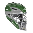 thumbnail image 1 of All Star Mvp2500 Two Tone Catchers Helmet Dark Green/Grey, 1 of 2