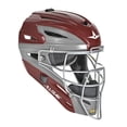 thumbnail image 1 of All Star Mvp2500 Two Tone Catchers Helmet Maroon/Grey, 1 of 2