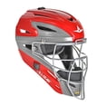 thumbnail image 1 of All Star Mvp2500 Two Tone Catchers Helmet Scarlet/Grey, 1 of 2