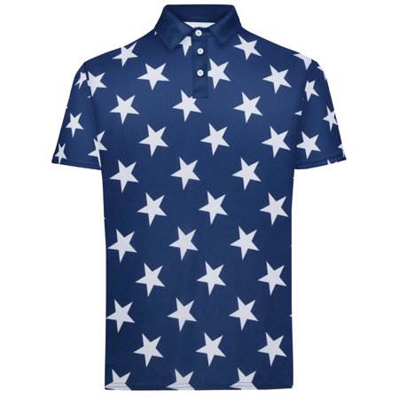 All Star Mens Golf Polo Shirt by ReadyGOLF