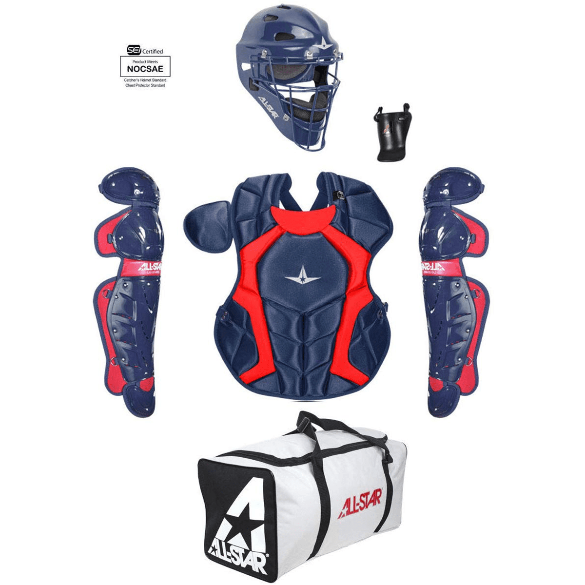 All-Star Advanced Series Youth Black Catcher's Kit