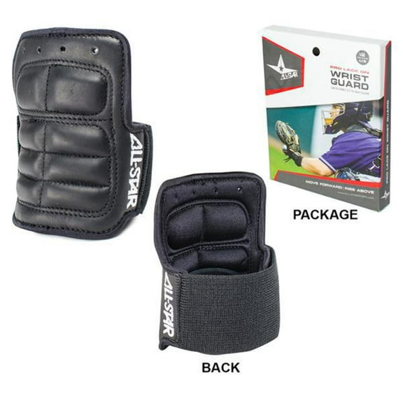 All-Star Pro Lace-On Catcher's Wrist Guard - Large