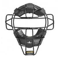 All-Star Pro Style Traditional Baseball Catcher/Umpire Mask - Black