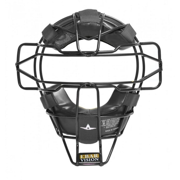 All-Star Pro Style Traditional Baseball Catcher/Umpire Mask - Black