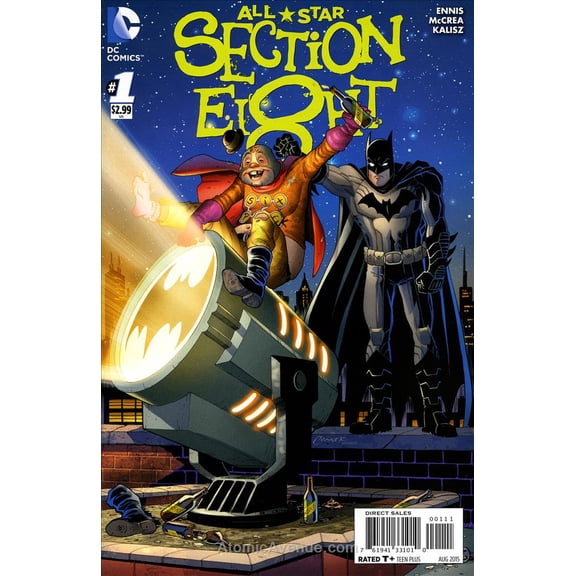 All Star Section 8 #1 VF ; DC Comic Book