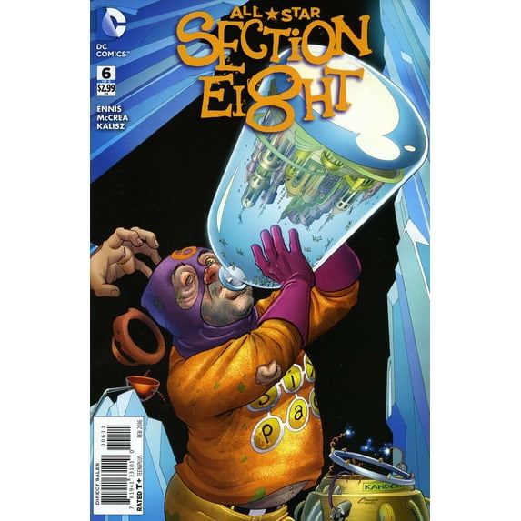 All Star Section 8 #6 VF ; DC Comic Book