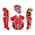 thumbnail image 1 of All-Star Sports Axis Pro System 7 Adult Protective Catchers Set, Scarlet, 1 of 5