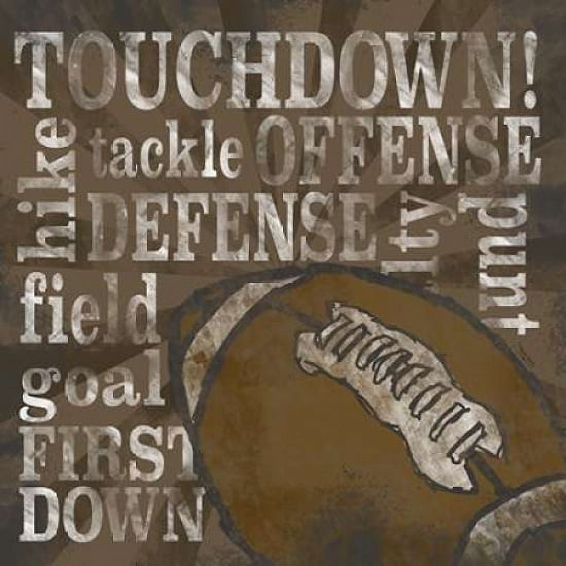 All Star Sports II Canvas Art - Tara Reed (24 x 24)