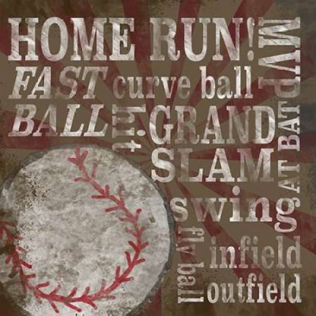 All Star Sports III Canvas Art - Tara Reed (24 x 24)