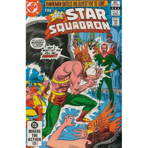 All-Star Squadron #12 VF ; DC Comic Book