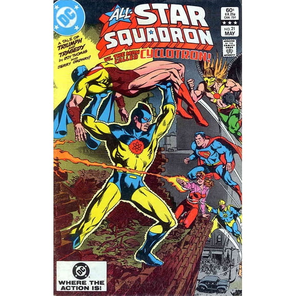 All-Star Squadron #21 VF ; DC Comic Book