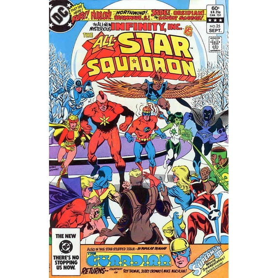 All-Star Squadron #25 VF ; DC Comic Book