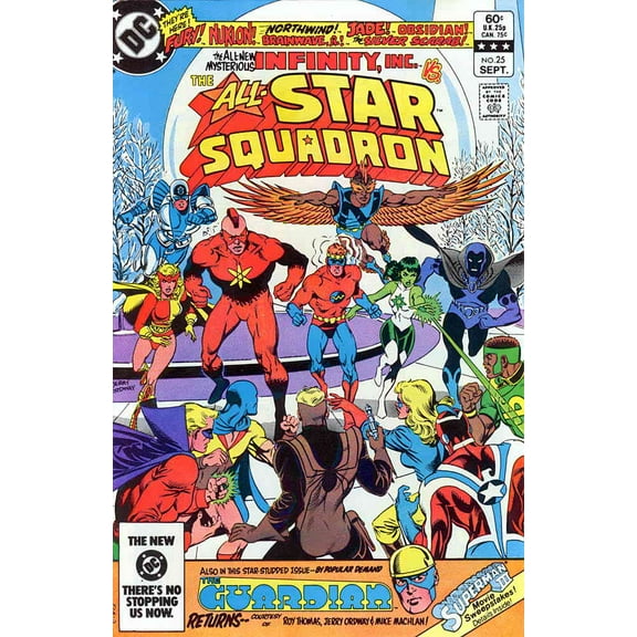 All-Star Squadron #25 VF ; DC Comic Book