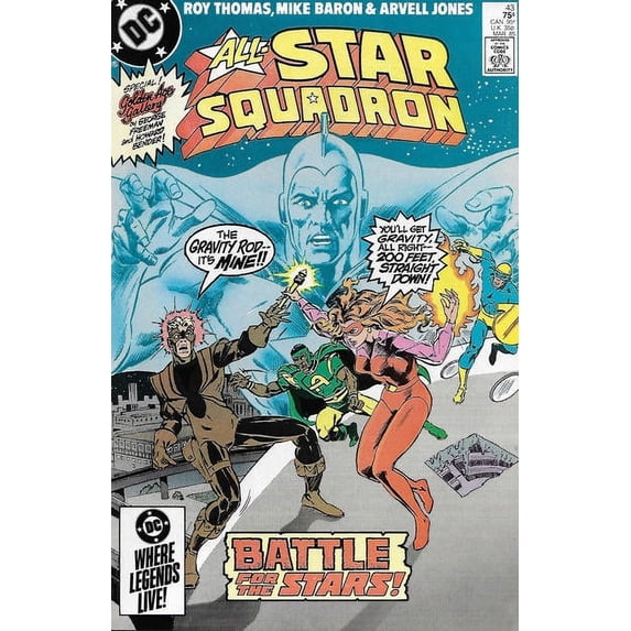 All-Star Squadron #43 VF ; DC Comic Book