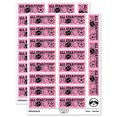 thumbnail image 1 of All Star Student Sports Balls Teacher Student School Sticker Set - Light Pink - Gloss Finish - 2.00" Large, 1 of 7