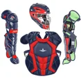 thumbnail image 1 of All Star Youth System7 Axis Catchers Kit Navy | Scarlet, 1 of 2