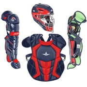 All Star Youth System7 Axis Catchers Kit Navy | Scarlet
