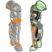 All Star Intermediate System7 Axis Elite Travel Team Catchers Set Grey/Orange