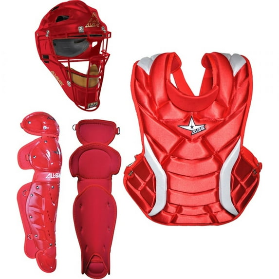 All-Star Women's Fastpitch Series 14.5"/Catcher's Set Scarlet